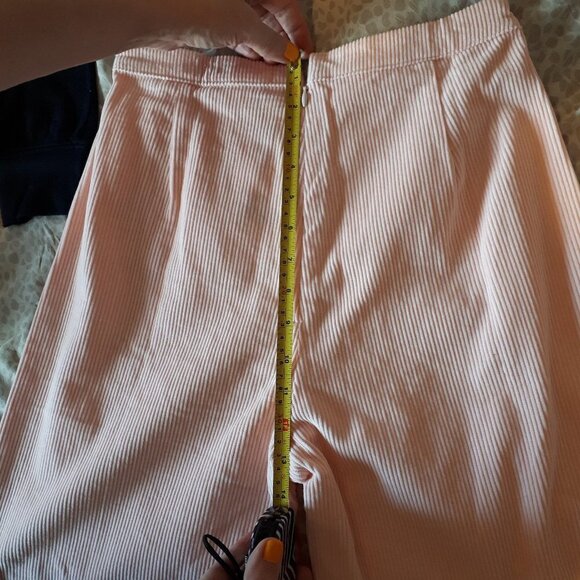 NWT Faithfull the Brand pink corduroy wide leg pants, 4 - Picture 8 of 11